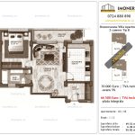 Apartamente de vanzare Berceni - Brancoveanu Villa Apartments -2 camere tip B