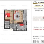 Apartamente de vanzare Dristor Residential 3 -2 camere tip C