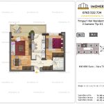 Apartamente de vanzare Timpuri Noi Residential -2 Camere tip D2 2-9
