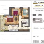 Apartamente de vanzare Timpuri Noi Residential -3 Camere tip C1 2-4