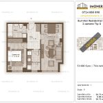 Apartamente de vanzare Burnitei Residential 3-2 camere tip G