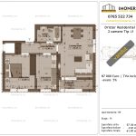 Apartamente de vanzare Dristor Residential 1 -2 camere tip J1
