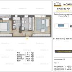 Apartamente de vanzare Pallady Boulevard Apartments -2 camere tip B2