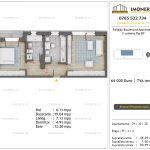Apartamente de vanzare Pallady Boulevard Apartments -2 camere tip B3'