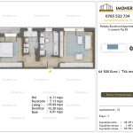 Apartamente de vanzare Pallady Boulevard Apartments -2 camere tip B3