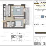 Apartamente de vanzare Pallady Boulevard Apartments -2 camere tip C2