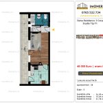 Apartamente de vanzare Siena Residence 3-Corp 4-sc1-Studio tip F1
