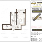 Apartamente de vanzare Top Class Residence 5 -Corp2 - garsoniera tip 3