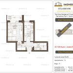 Apartamente de vanzare Top Class Residence 5 -Corp2 - garsoniera tip 4