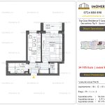 Apartamente de vanzare Top Class Residence 5 -Corp2 - garsoniera tip 5